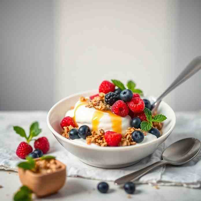 Icelandic Skyr Breakfast Bowl - High-Protein Yogurt Recipe